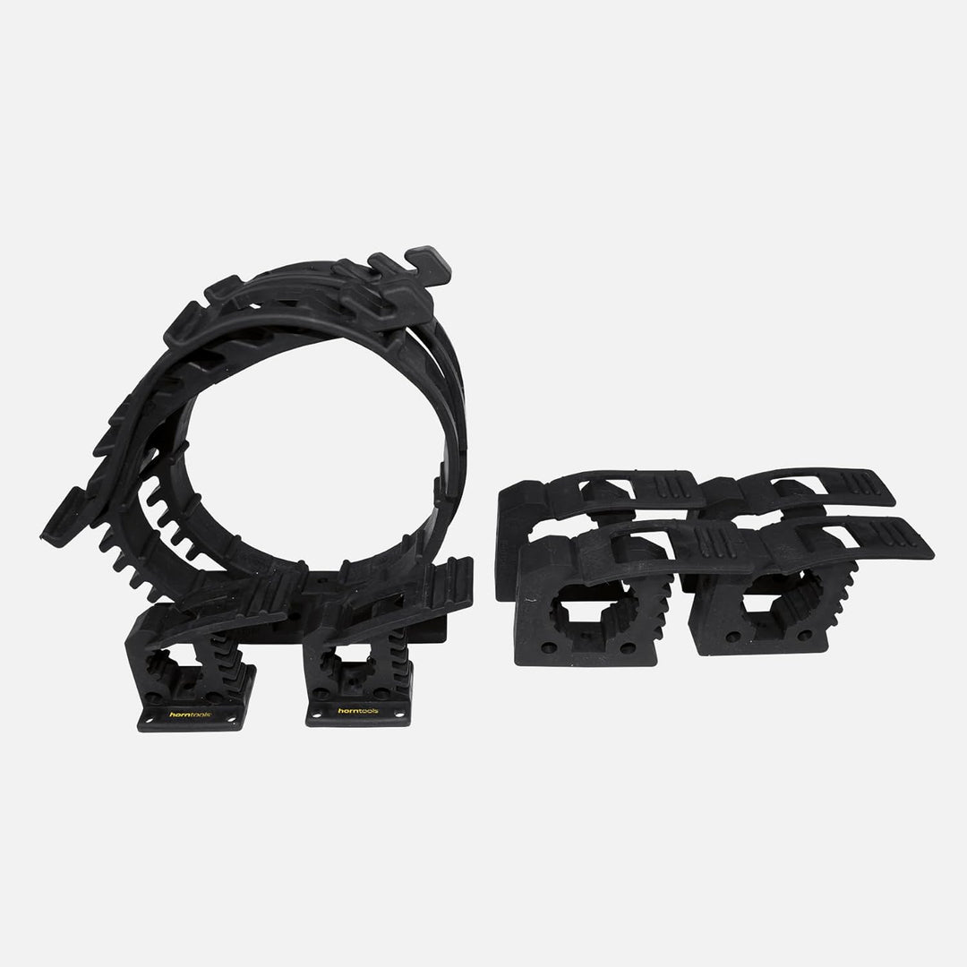 Horntools Quickfist Werkzeughalter Kit 8tlg., Zurr- und Klemmsystem, 2 Super-Quick-, 2 Mini- und 4 S