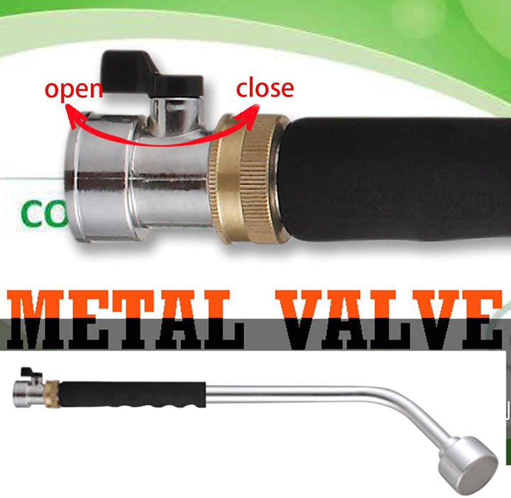 Murman Giessstab Regen Bewässerungsstab Gartenbrause Zur Bewässerung Und Reinigung, 18 Zoll Gartensc