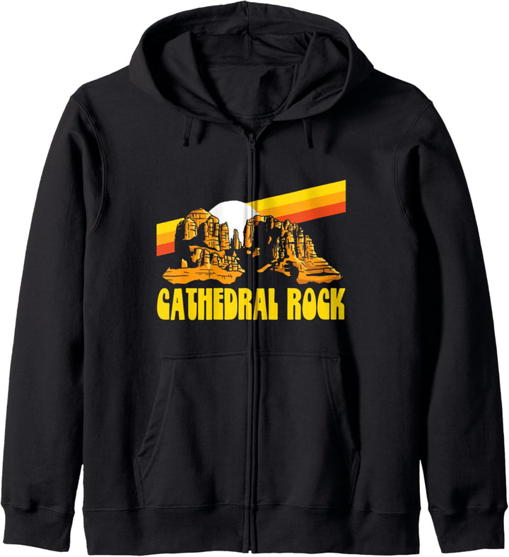 Sedona Arizona Vintage Hiking Cathedral Rock Eighties Kapuzenjacke