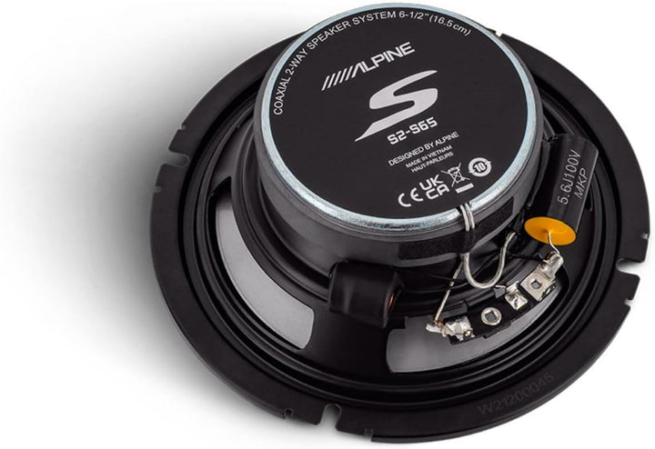 Alpine S2-S65 | 16,5 cm (6,5 Zoll) 2-Wege-KOAXIAL-Lautsprecher