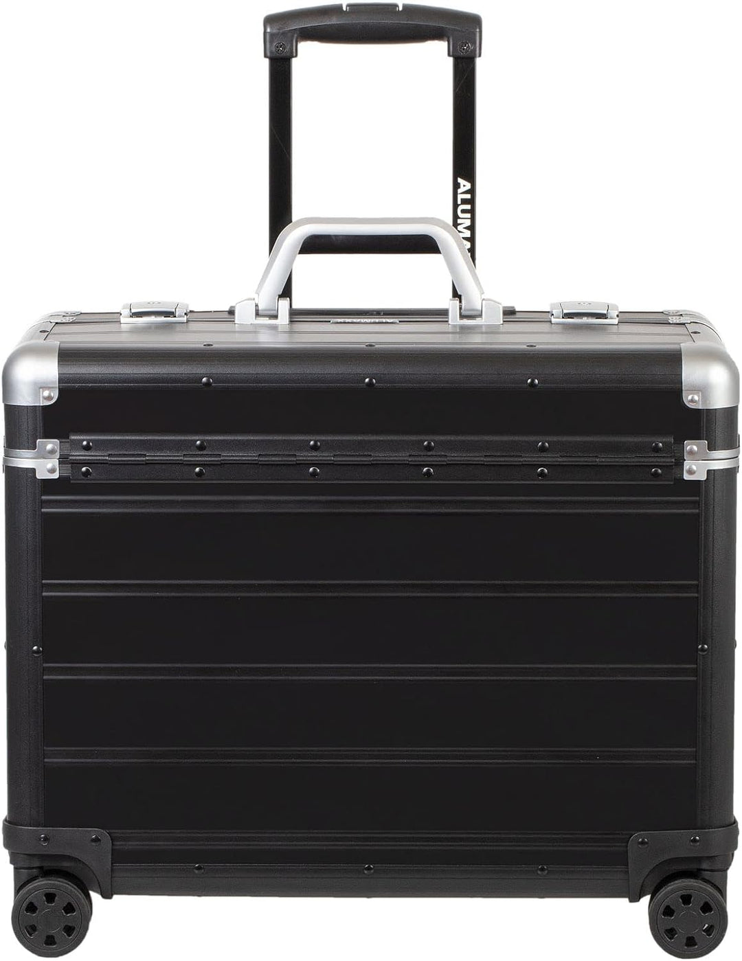 ALUMAXX 45169 Pilotenkoffer PANDORA, Trolley Aluminium, Piloten Rollkoffer Alu, Businesstrolley, Akt