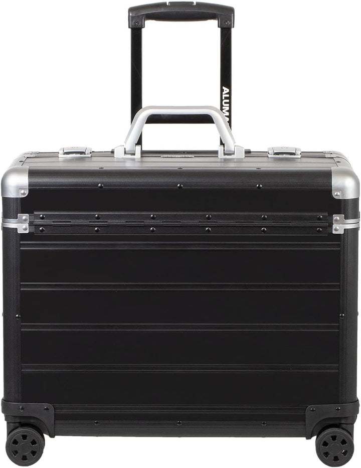 ALUMAXX 45169 Pilotenkoffer PANDORA, Trolley Aluminium, Piloten Rollkoffer Alu, Businesstrolley, Akt
