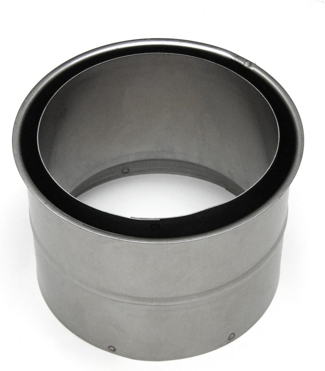 Raik Rauchrohr Ofenrohr Set 150 mm einteilig schwarz 90 Grad Bogen gezogen 2 mm Stahl Senotherm Lack