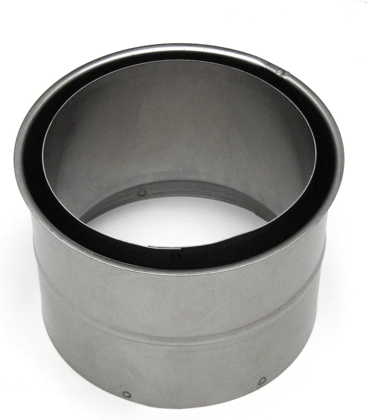 Raik Rauchrohr Ofenrohr Set 150 mm einteilig schwarz 90 Grad Bogen gezogen 2 mm Stahl Senotherm Lack