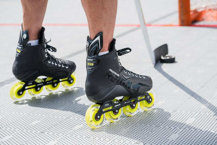 Powerslide Inline Skate Triton 80, für Inline Hockey, für Damen und Herren 46, 46