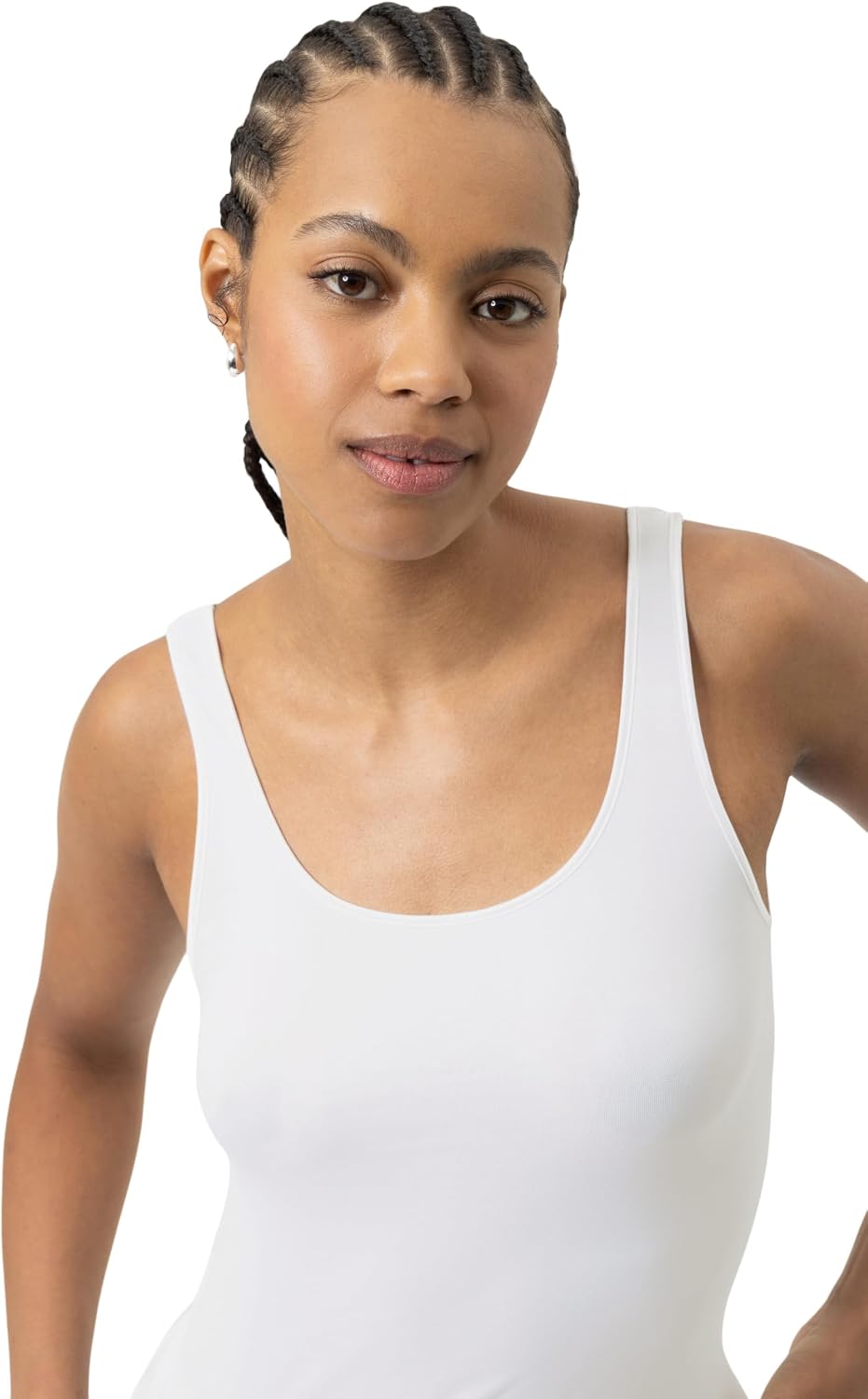 Mey Damen-Top mit Breiten Trägern & Rundhalsausschnitt - Als Unterhemd oder Tanktop für Frauen - Bas