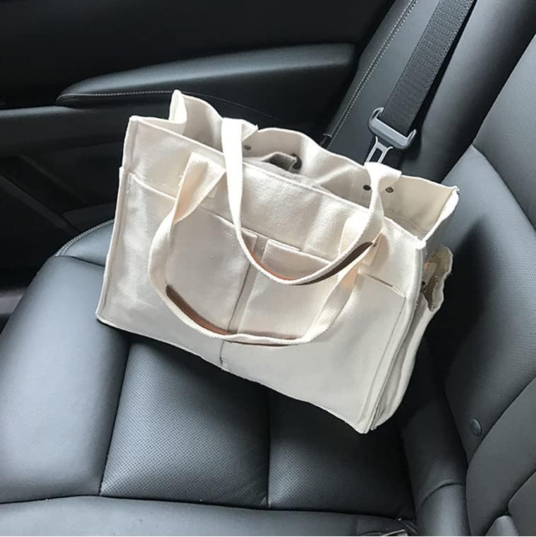 Angelkiss Canvas-Tasche mit Griff – grosse Kapazität, Messenger-Tasche, langlebig, mehrere Taschen,