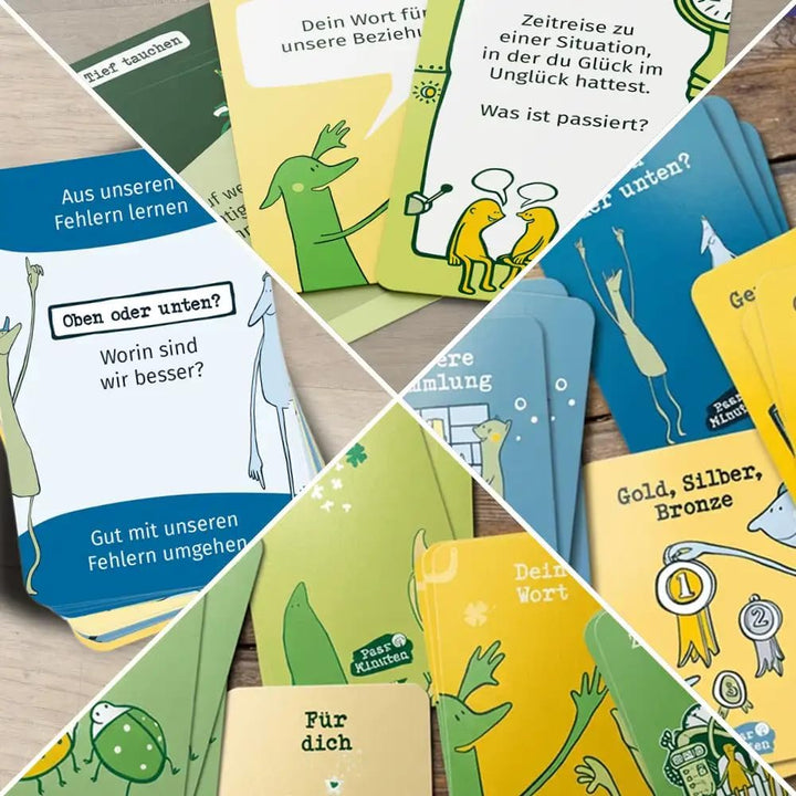 Das Neue PaarMinuten Doppelpack – 2 Spiele mit je 53 interaktiven Gesprächsimpulsen für Paare – Vale
