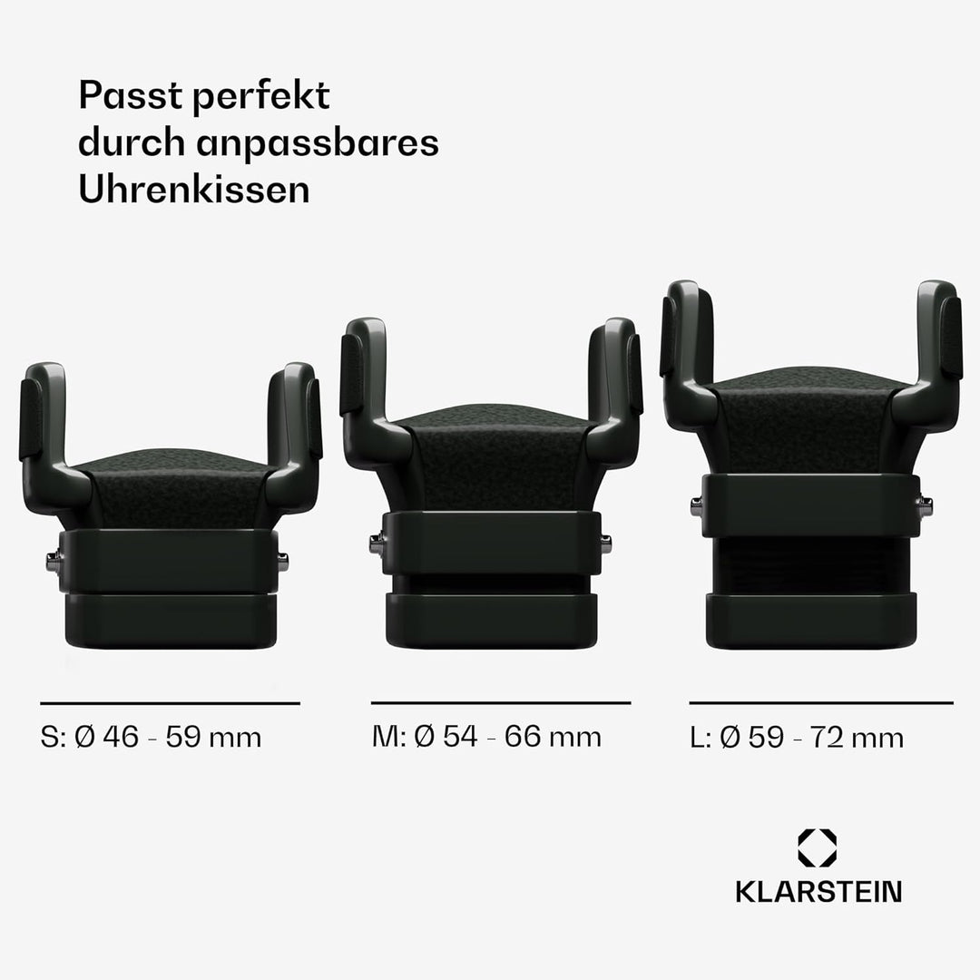 Klarstein Uhrenbeweger für Automatikuhren, Automatik-Uhrenbeweger für 12 Uhren, Automatikuhr Uhrenbe