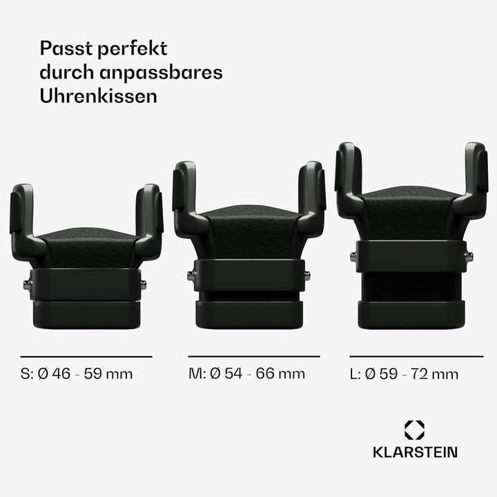 Klarstein Uhrenbeweger für Automatikuhren, Automatik-Uhrenbeweger für 12 Uhren, Automatikuhr Uhrenbe