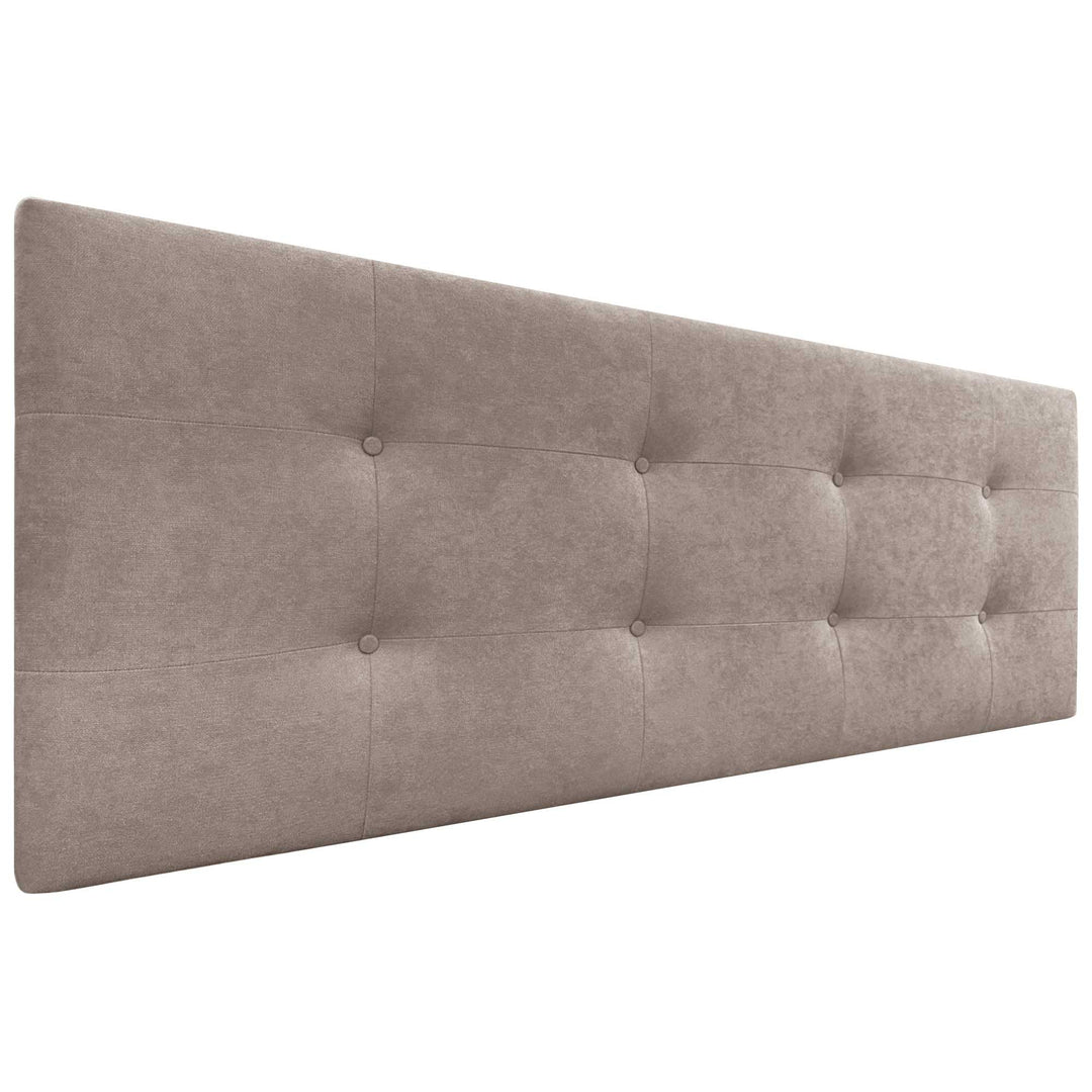 DHOME Kopfteil, gepolstertes Bett Kopfteil 8cm dick. Gepolstertes Kopfteil ACUALINE Stoff und Kunstl