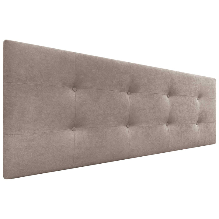 DHOME Kopfteil, gepolstertes Bett Kopfteil 8cm dick. Gepolstertes Kopfteil ACUALINE Stoff und Kunstl