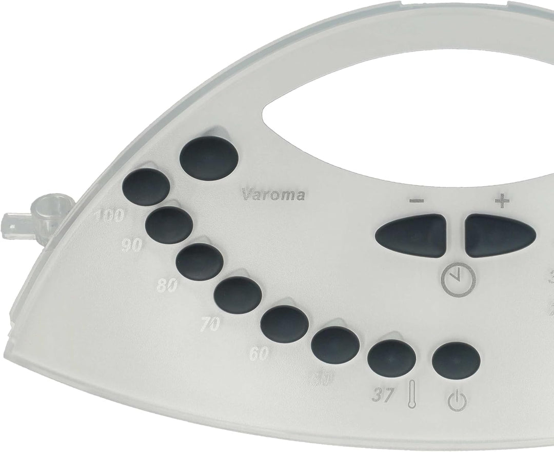vhbw Bedienfeld Blende kompatibel mit Vorwerk Thermomix TM31 Küchenmaschine - Frontabdeckung, Schwar