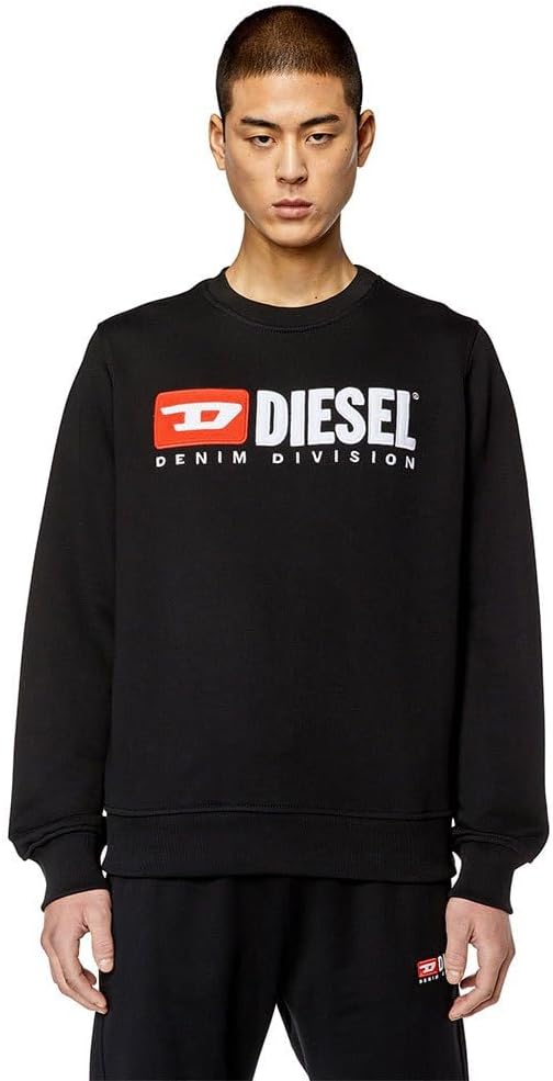 Diesel Herren S-Gymnastik-div Kapuzenpullover XL Black (A03758-0gead-9xx), XL Black (A03758-0gead-9x