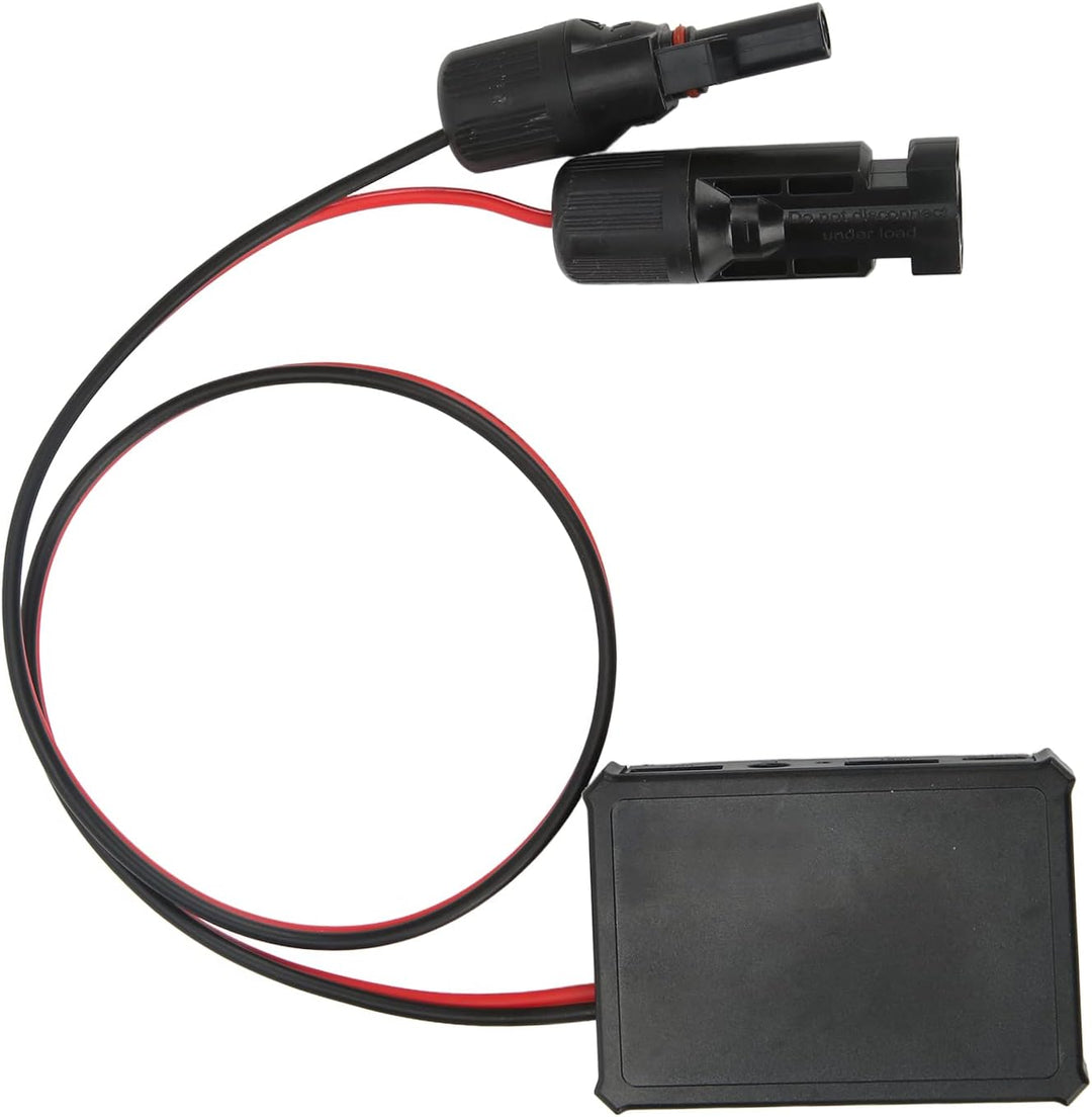 USB-C Solarpanel, Solarladegerät mit Typ-C DC-USB Schnittstelle, Solar-Steckdosenleiste für Telefone