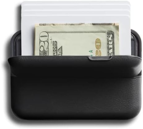Bellroy Flip Case Second Edition – (Kartenetui, Hardshell-Brieftasche) - Black Schwarz, Schwarz