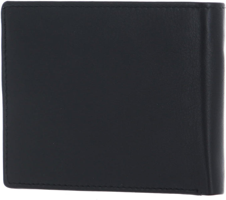 bruno banani Herren Geldbörse Portemonnaie Geldbeutel Black/Orange 1934 Black / Orange, Black / Oran