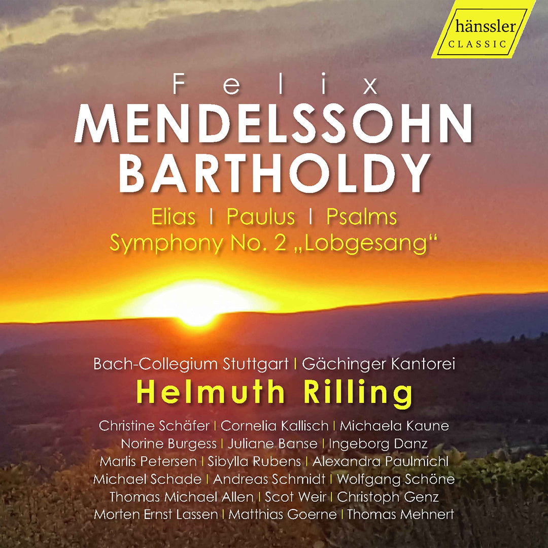 Mendelssohn: Sacred Works // Elias op. 70 // Paulus op. 36 // Psalmen // Symphonie Nr. 2 ´Lobgesang`