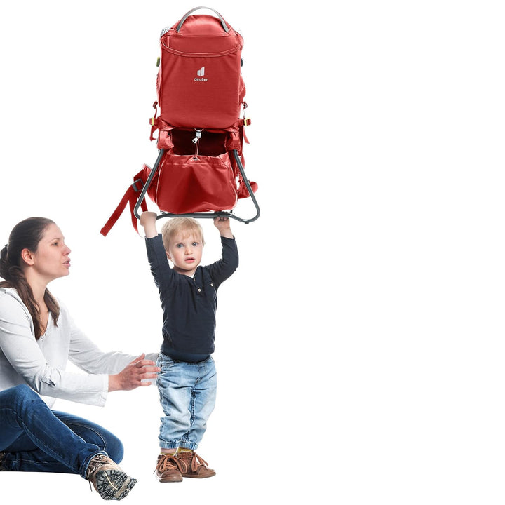 deuter Kid Comfort Active SL leichte Damen Kindertrage, 12 L currant 12 L, currant 12 L