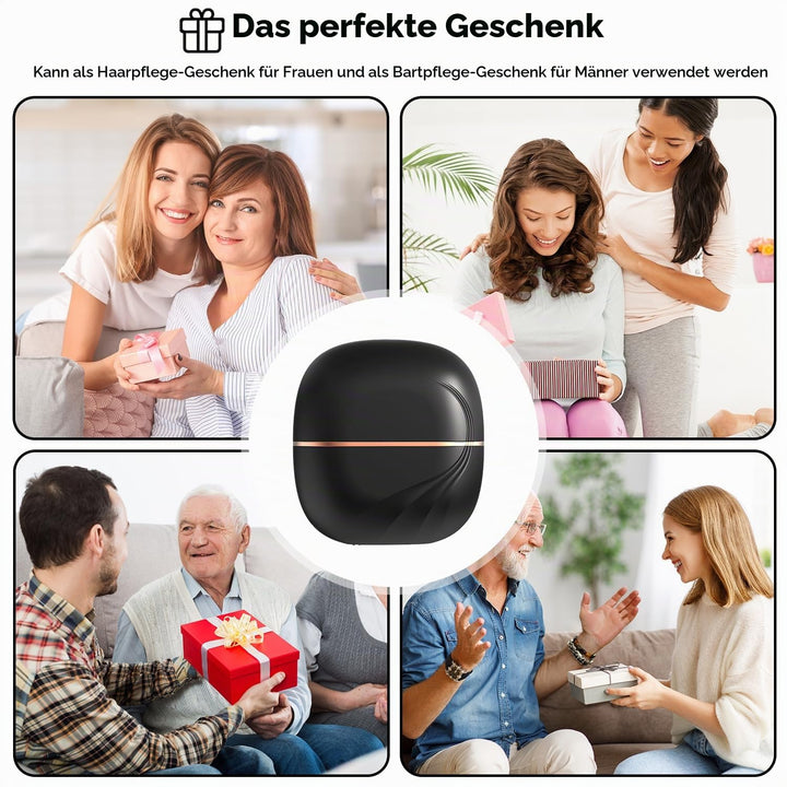 Mini Glättbürste Kabellos, 2026 Neu Haarglätter Bürste, Mini Tragbare Bürste Glätten, Kabellose Glät