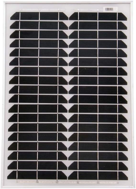 solartronics Solarmodul 20 Watt Mono Solarpanel Solarzelle TÜV 440mm 18V 90547