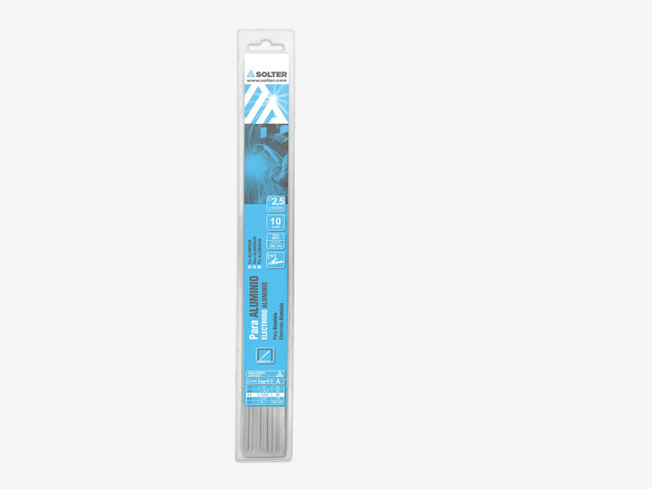 Solter 05975 Aluminiumelektroden Al-Si (2,5 x 350 mm, 10 Stück)