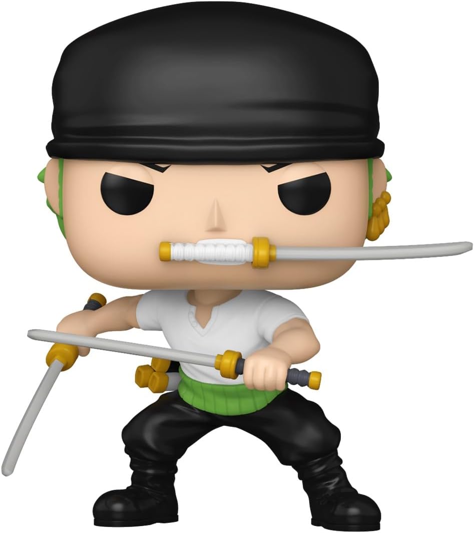 Funko Pop! Animation: One Piece - Roronoa Zoro w/Chase (Styles Vary) - Vinyl-Sammelfigur - Geschenki
