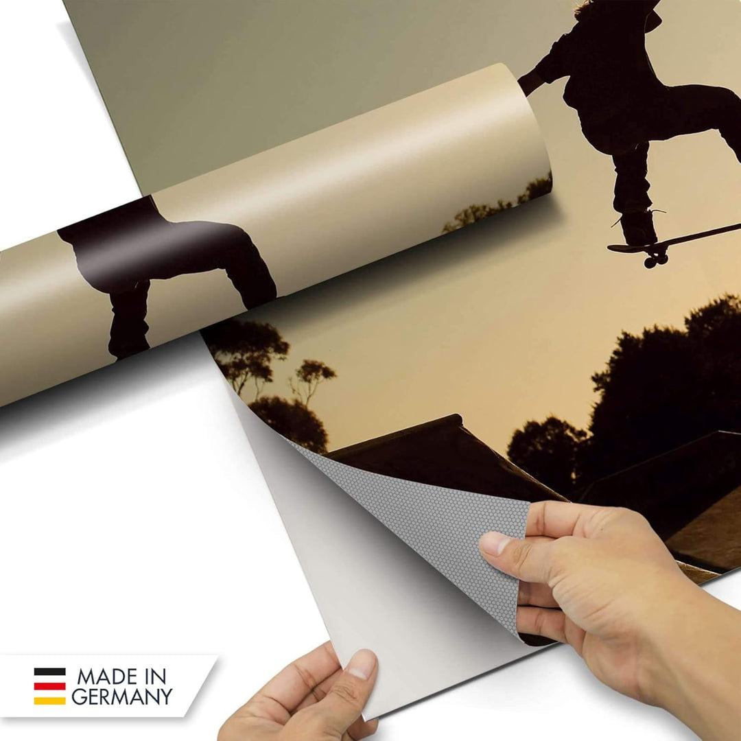 Möbelfolie selbstklebend für Kinder - passend für IKEA Malm Kommode 6 Schubladen (hoch) I Tolle Möbe