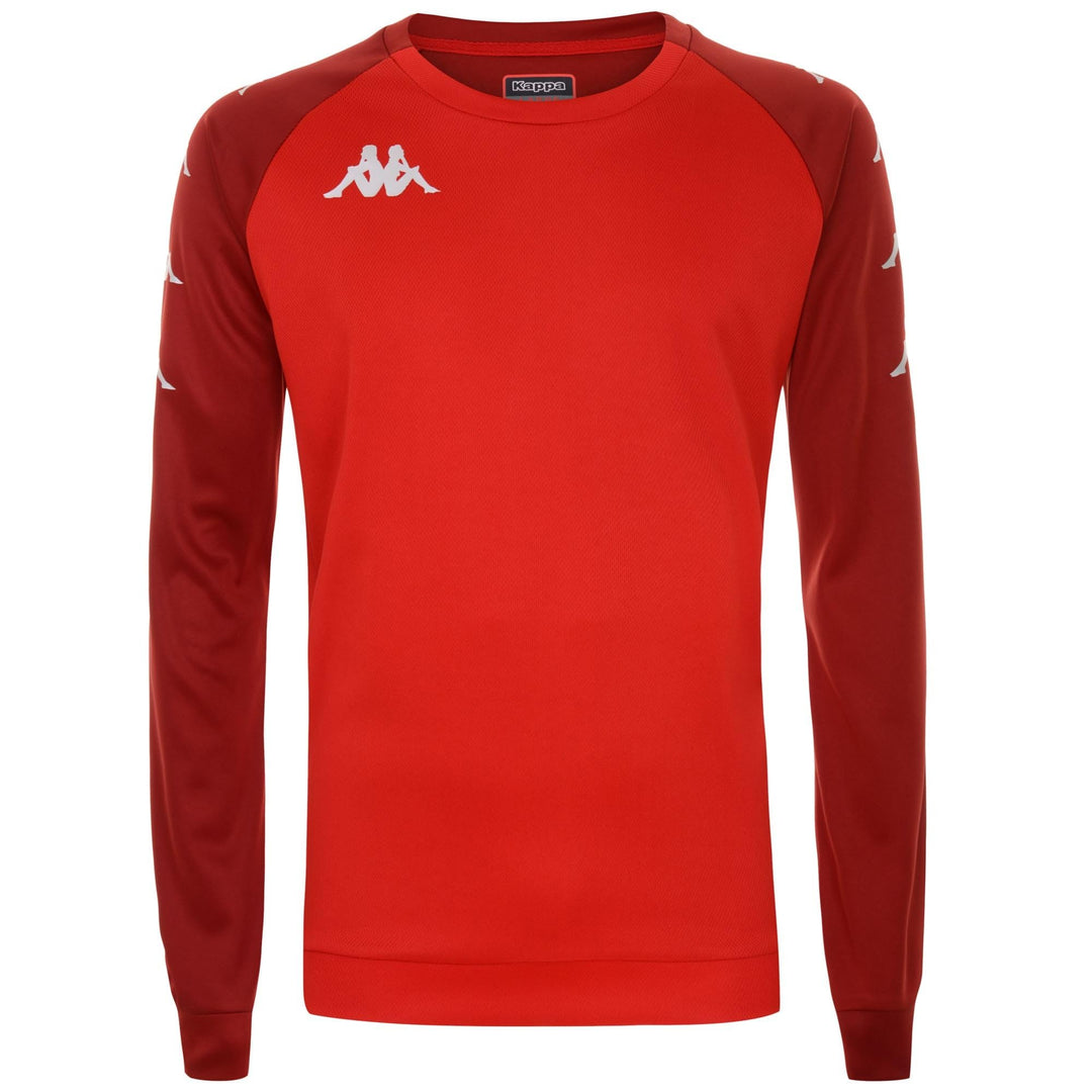 Kappa Unisex Parme Sweatshirt XL Rot, XL Rot