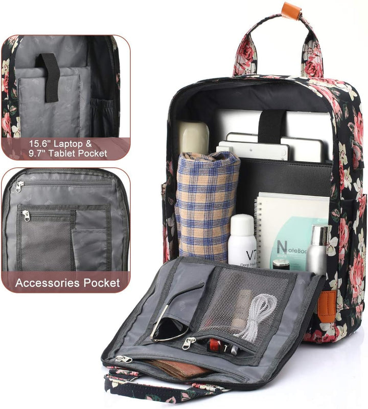 YAMTION Rucksack Damen,Schulrucksack Mädchen Teenager Daypack Damen Rucksack Frauen Rucksack Laptop