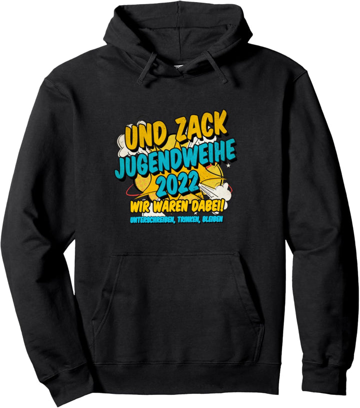 Jugendweihefeier 2022 personalisierbares Jugendweihe Pullover Hoodie