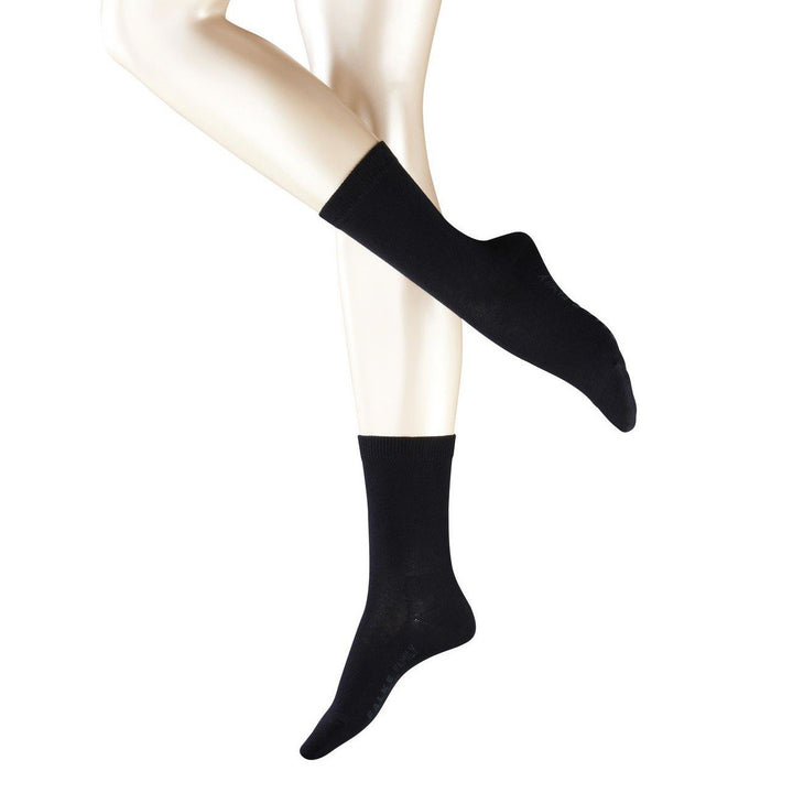 FALKE Damen Socken Family 3er Pack, Grösse:35-38;Farbe:Dark Navy (6379)