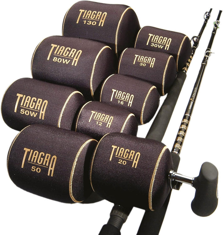 TIAGRA Rollenabdeckungen Schwarz/Gold Size 50, Schwarz/Gold Size 50