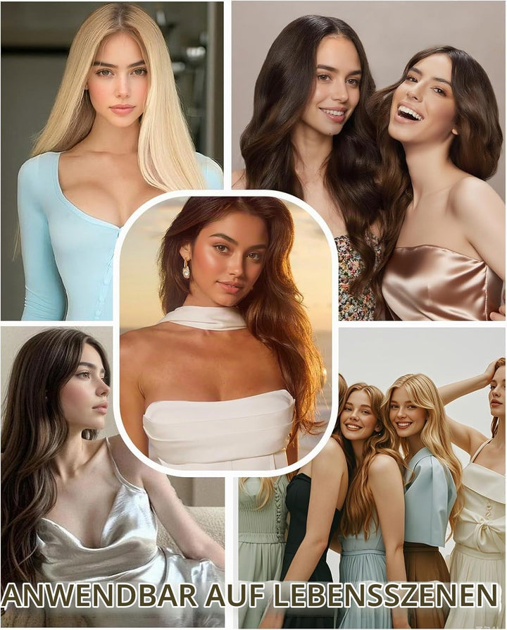 Hetto Echthaar Tressen Extensions Blond Echthaar Extensions Tressen Remy Menschliches Haartressen Ex