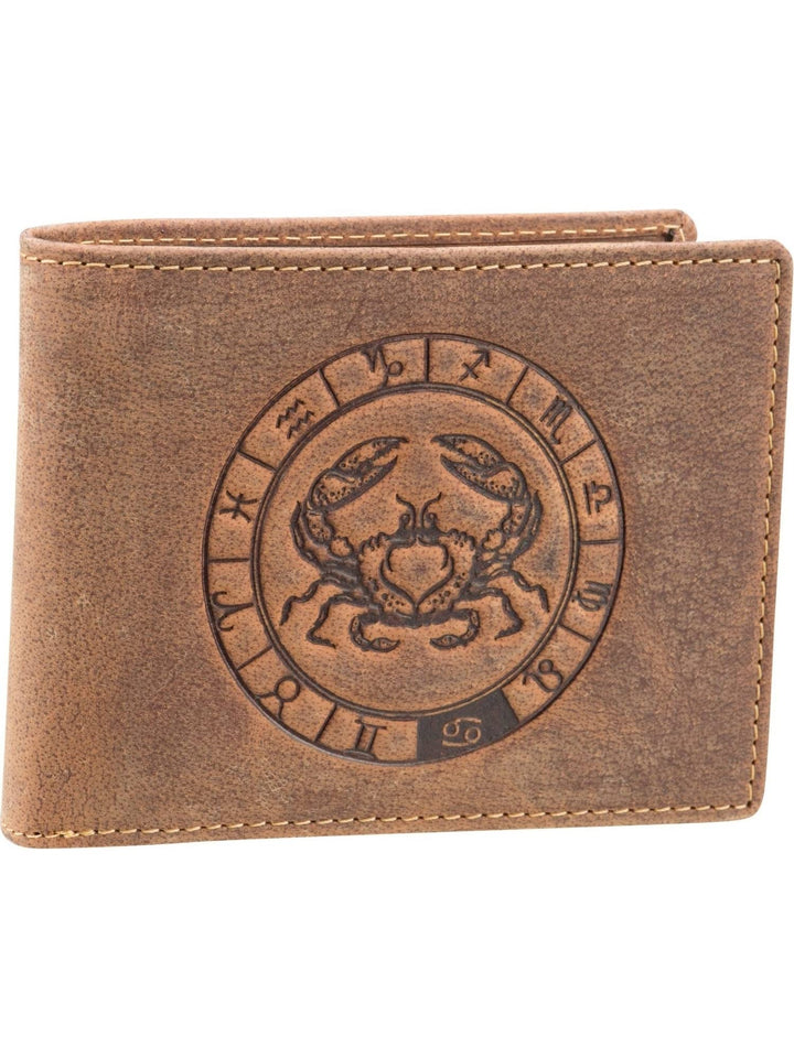 Greenburry Vintage Sternzeichen Geldbörse Leder 12 cm
