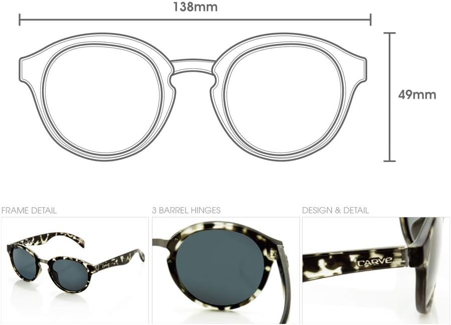 Carve Sonnenbrille Noosa Grey MT Tort polarisiert