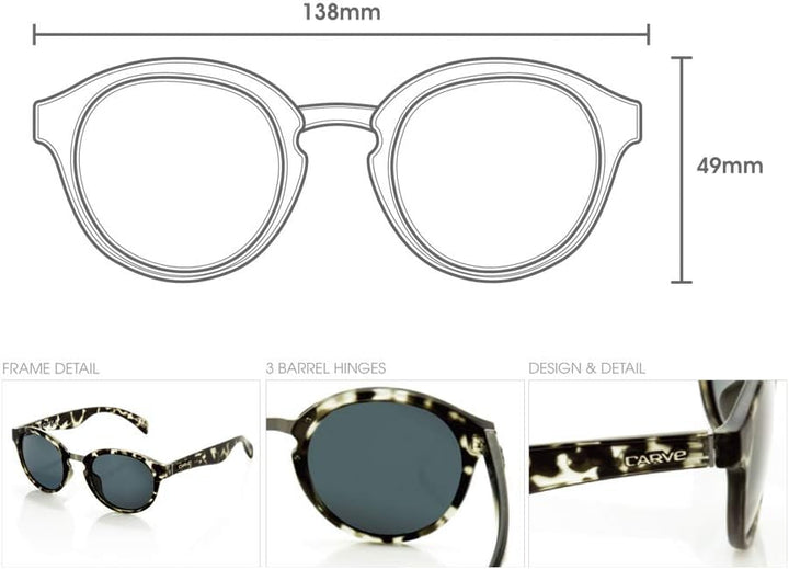 Carve Sonnenbrille Noosa Grey MT Tort polarisiert