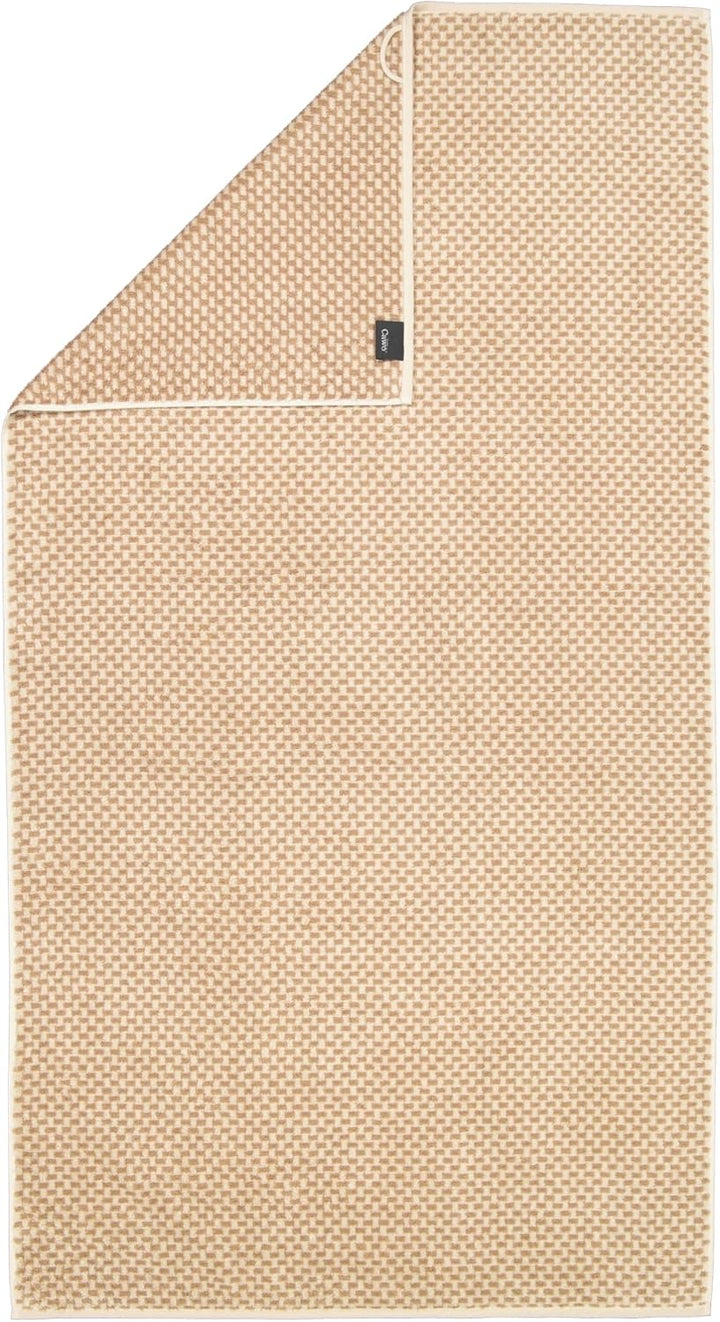 CAWÖ Home Handtücher Natural Allover 6215 Natur-Caramel - 33 Duschtuch 80x150 cm, Duschtuch 80x150 c