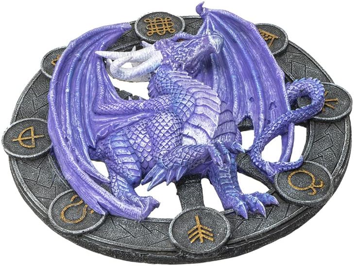 Pacific Giftware Wandrelief Drache Samhain by Anne Stokes 27 cm | Figur Statue Dragons of the Sabbat