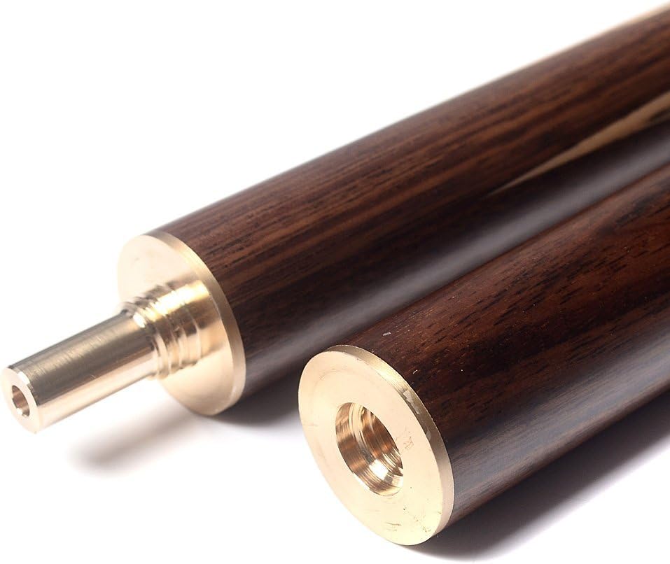 CUESOUL 57 "Handwerk 3/4 Joints Snooker Queue mit Verl?ngerung/Gelenkschutz verpackt in Kunstleder C