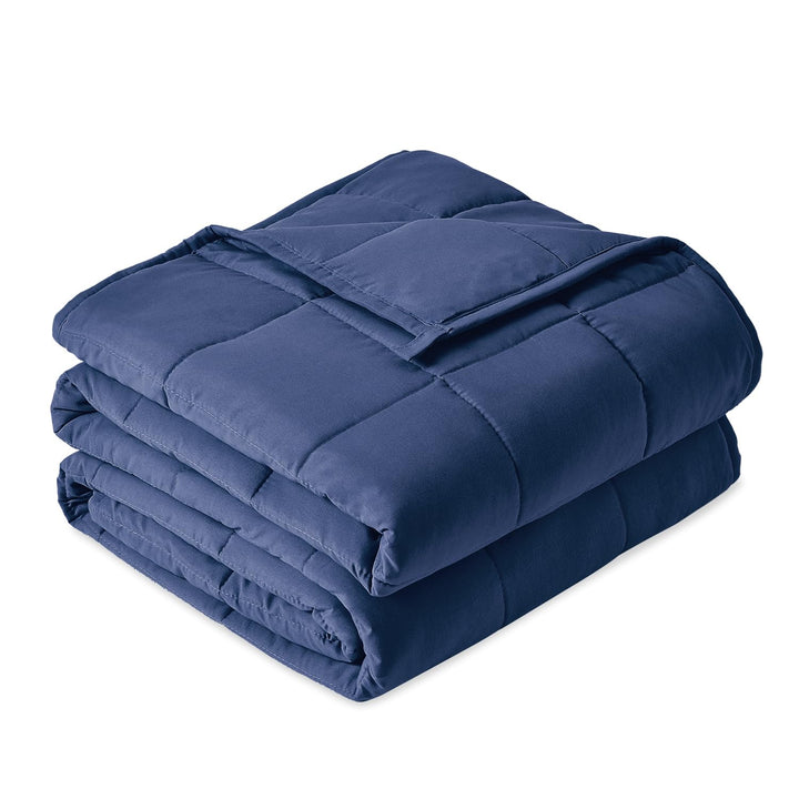 Sivio Gewichtsdecke für Erwachsene 7kg, Atmungsaktive Beschwerungsdecke, weiches Material mit Glaspe