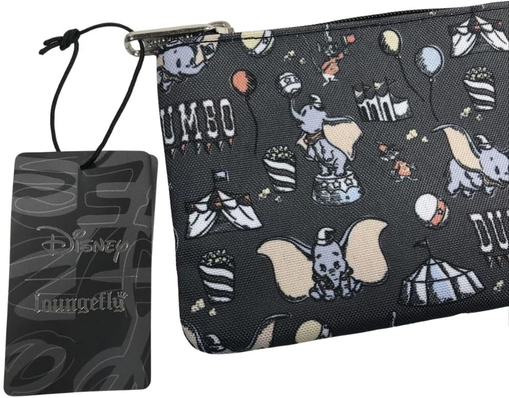 Loungefly Disney Big Top Dumbo AOP Nylon Pouch