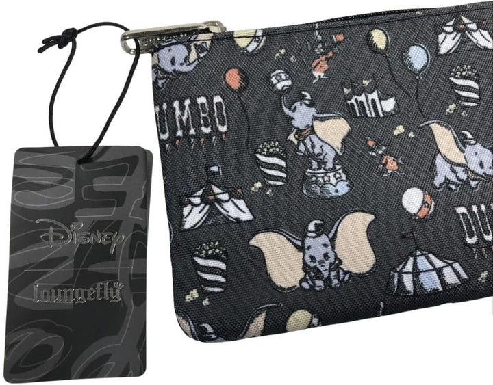 Loungefly Disney Big Top Dumbo AOP Nylon Pouch