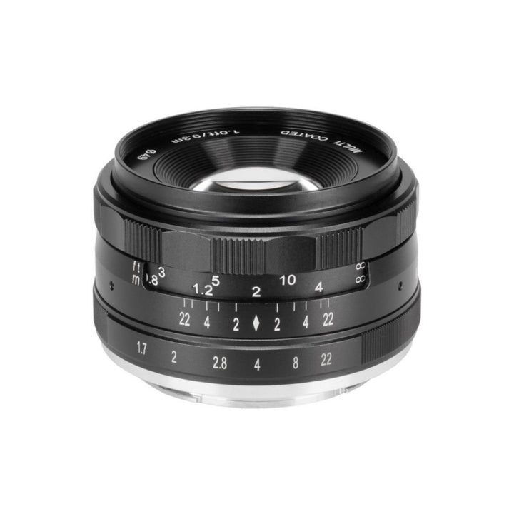 Meike Optics MK 35mm f1.7 Weitwinkel Objektiv, manueller Fokus für Fuji, für Fuji