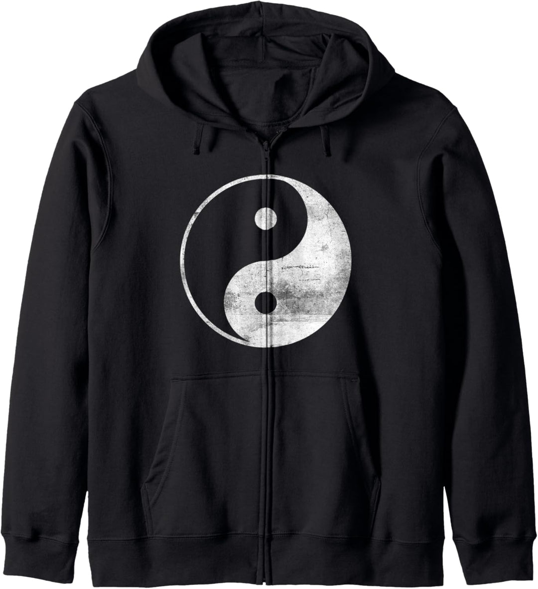 Yin Yang Spirituelles Design Yinyang Symbol Balance Harmonie Kapuzenjacke