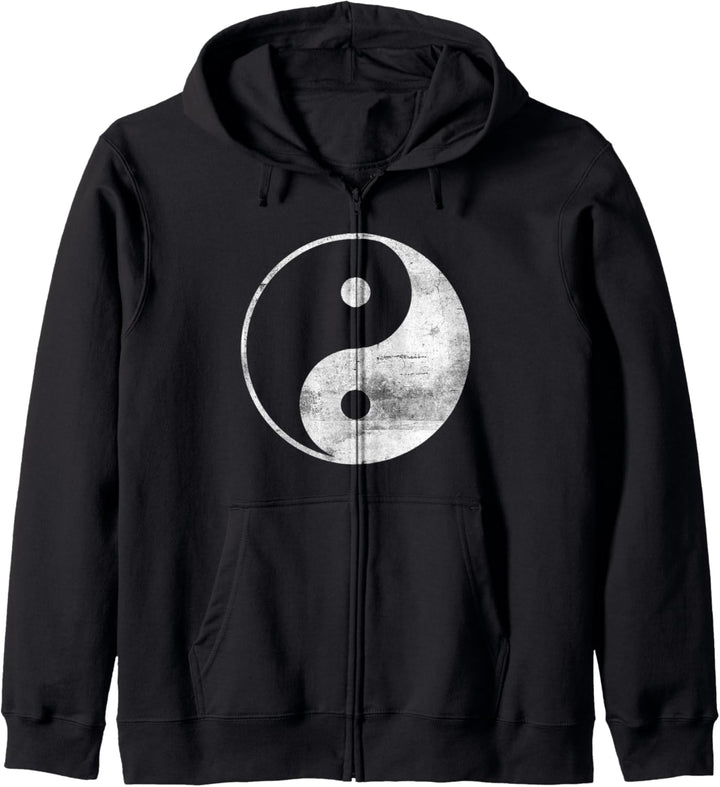 Yin Yang Spirituelles Design Yinyang Symbol Balance Harmonie Kapuzenjacke