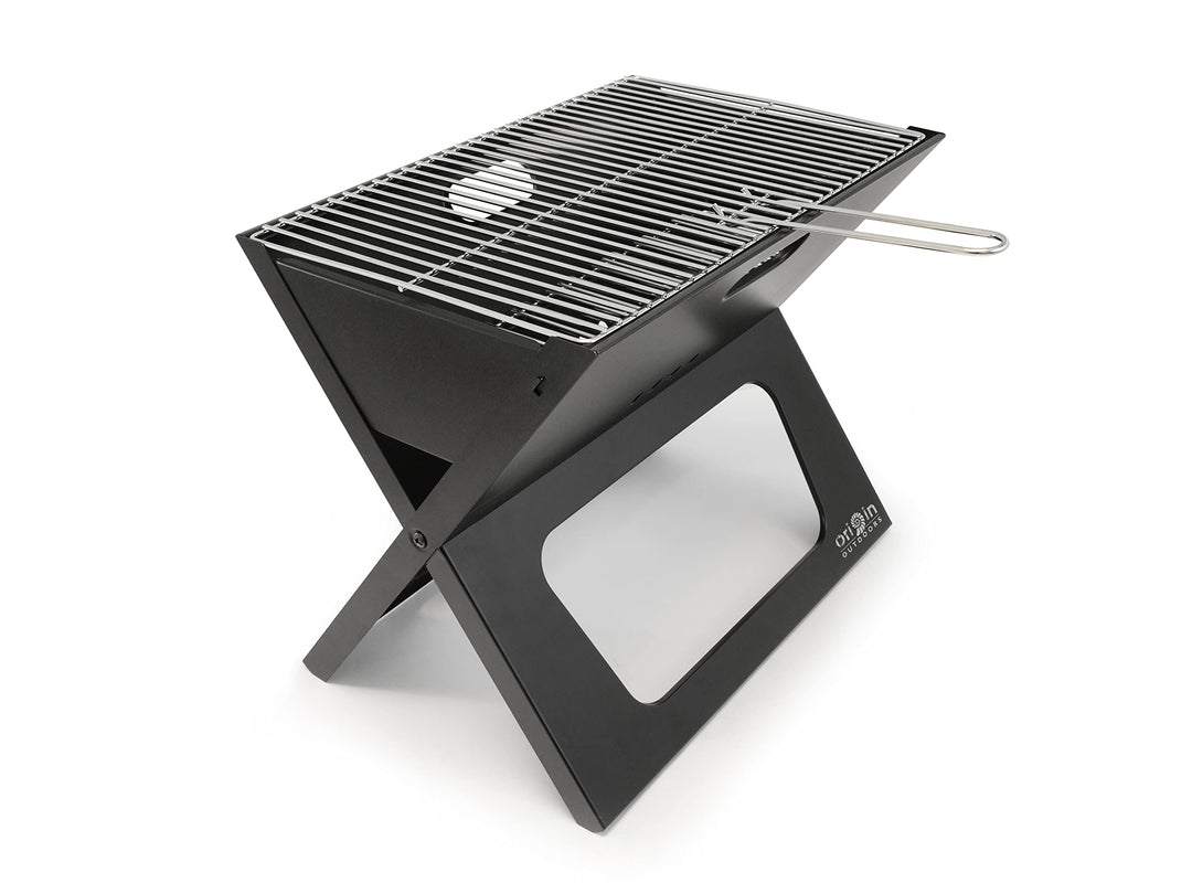 Origin Outdoors Unisex – Erwachsene BBQ Klappgrill, Mehrfarbig, One Size