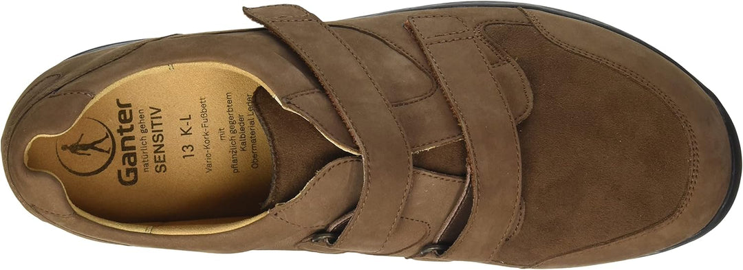 Ganter Herren Karl-Ludwig-k/L Sneaker 42 EU X-Weit Nut, 42 EU X-Weit Nut