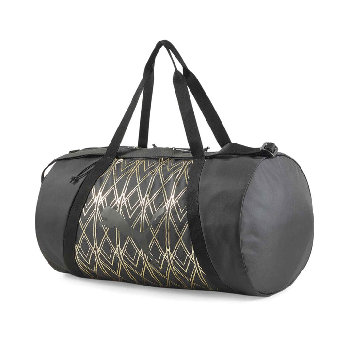 PUMA at ESS Barrel Bag Story Pack Sporttasche Einheitsgrösse Puma Black-deco Glam, Einheitsgrösse Pu