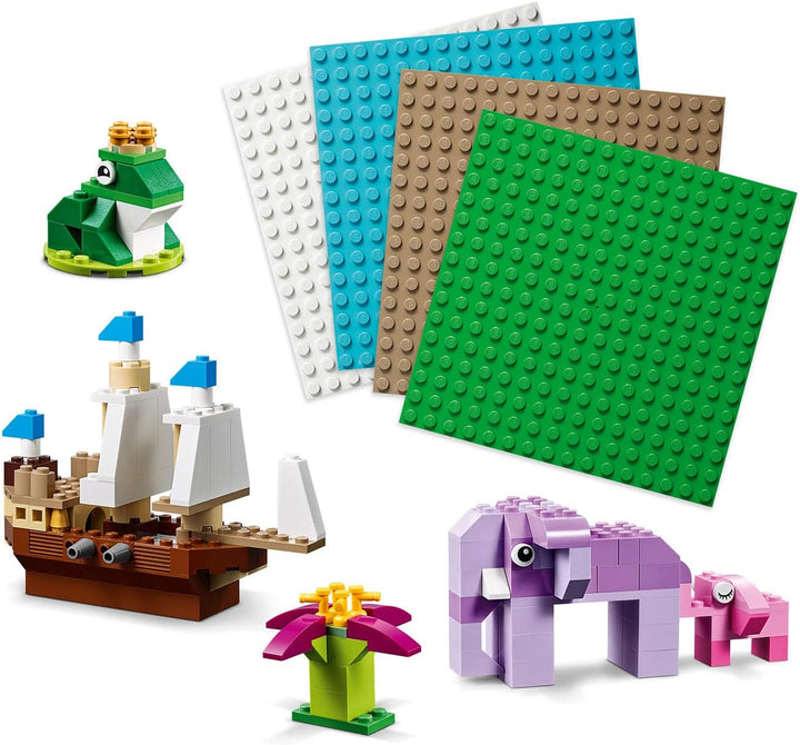 LEGO 11717 Classic extragrosse Steinebox mit Bauplatten kreatives und Konstruktionsspielzeug ab 4 Ja